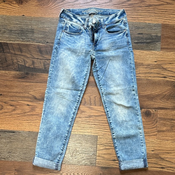 American Eagle Outfitters Denim - American Eagle Outfitters Light Blue Womens Jeans